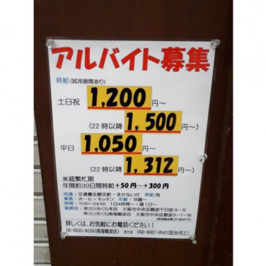 Teppan 29bar Barumiche テッパン ニクバル バルミチェ のアルバイト パート求人情報 Joblist ジョブリスト スマホであつめる みんなの街の求人はり紙