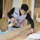オーダー家具の作業風景