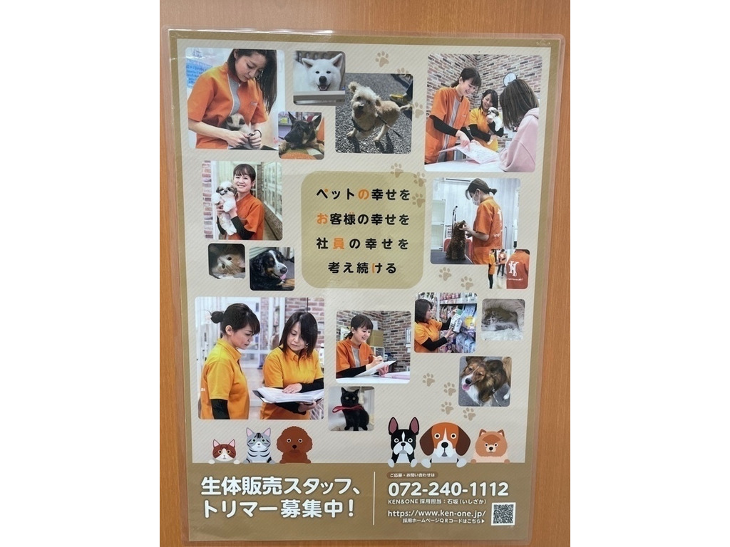 ペットプラザりんくう羽倉崎店のアルバイト パート求人情報 Joblist ジョブリスト スマホであつめる みんなの街の求人はり紙