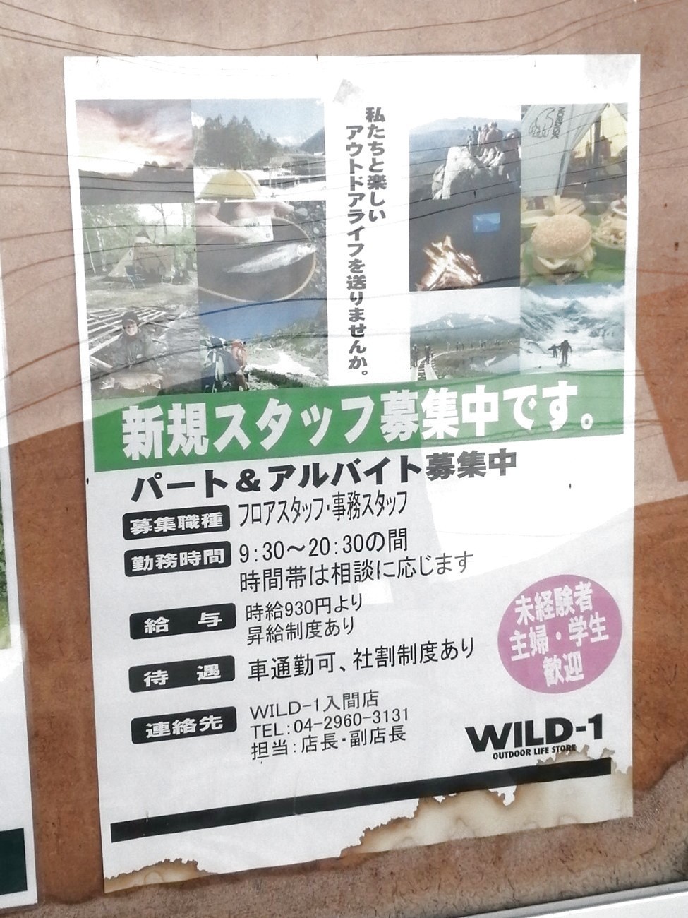 Wild 1 ワイルドワン 入間店のアルバイト パート求人情報 Joblist ジョブリスト スマホであつめる みんなの街の求人はり紙