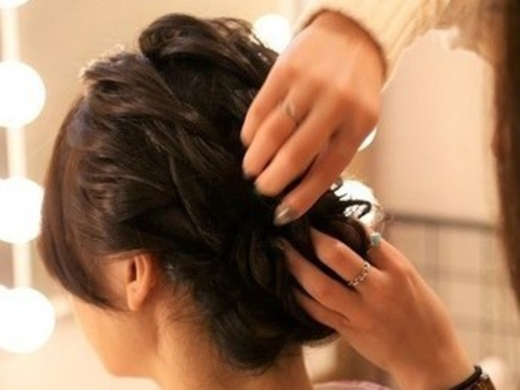 きものレンタルwargo ワーゴ フォーマル銀座 着物レンタル店ヘア