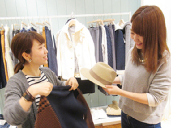 おしゃれ好きの方におすすめのお仕事です☆