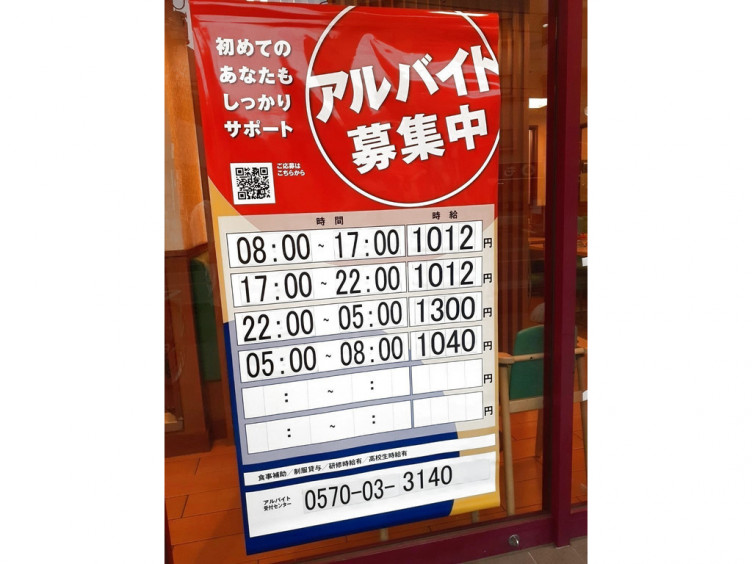 松屋 さがみ野店のアルバイト パート求人情報 Joblist ジョブリスト スマホであつめる みんなの街の求人はり紙
